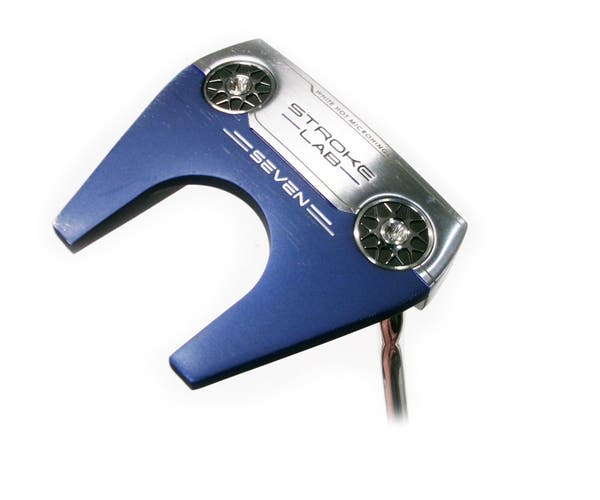 Odyssey Stroke Lab Seven #7 Blue 33" Mallet Putter w/ Stroke Lab Grip