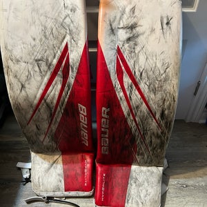 34" 2023 Bauer Hyperlite 2 Goalie Leg Pads (Used)
