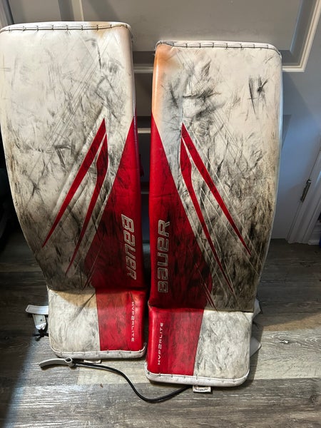 34" 2023 Bauer Hyperlite 2 Goalie Leg Pads (Used)
