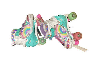 Used SULIFEEL SPORT Junior Roller Quad Skates Pink Adjustable 11613-S000166946