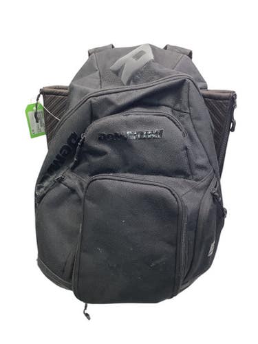Used Demarini 2 BAT BACKPACK BLACK BB/SB Player Backpack Black 11347-S000254454