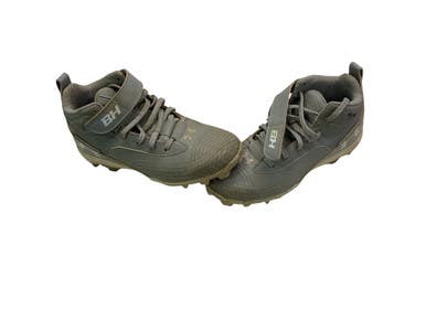 Used Under Armour BH BASEBALL CLEATS BB/SB Cleats Grey Junior 03.5 11347-S000254492