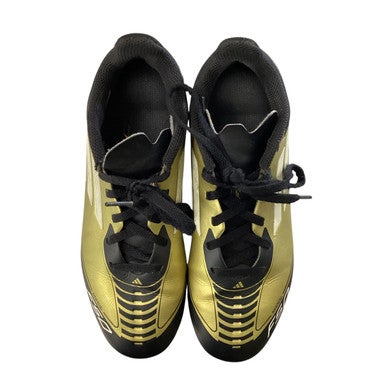 Used Adidas MESSI Soccer Cleats Gold Junior 04 11760-S000081294