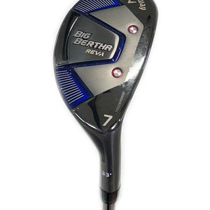 Callaway Big Bertha Reva 33* 7 Hybrid/Rescue Graphite RCH 45 Ladies Flex