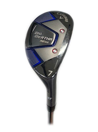 Callaway Big Bertha Reva 33* 7 Hybrid/Rescue Graphite RCH 45 Ladies Flex