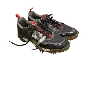 Used Foot Joy Mens Golf Shoes Black Senior 8.5 11884-S000051793