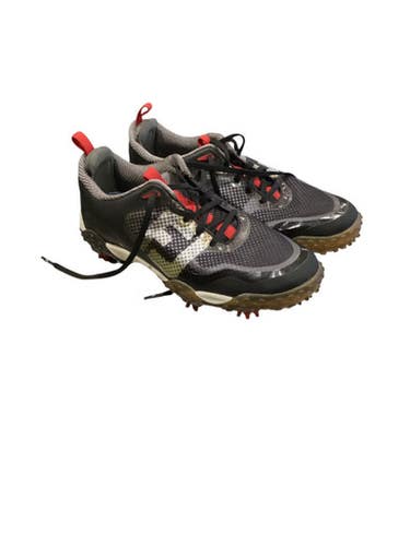 Used Foot Joy Mens Golf Shoes Black Senior 8.5 11884-S000051793