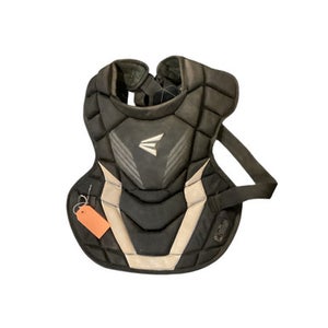 Used Easton BLACK AND GREY CHEST PROTECTOR Catchers Chest Protector Black Intermed 11884-S000051784
