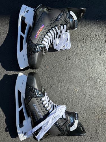 Bauer Supreme Shadow Hockey Skates Regular Width Pro Stock 10 (New)