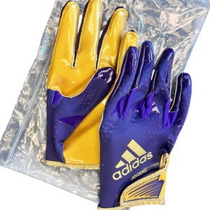 Used Adidas ADIZERO FB Gloves Purple 3X 11863-S000023560