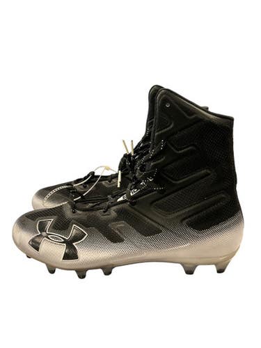 Used Under Armour Adult FB Cleats Black Senior 11 11863-S000023592