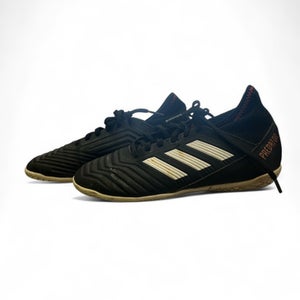 Used Adidas Soccer Indoor Shoes Black Junior 04 11863-S000023620