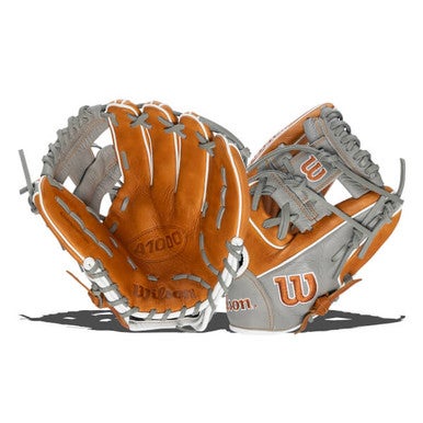 CLEARANCE! Wilson A1000 BB/SB Glove RH Throw Brown 11" 11863-S000023626