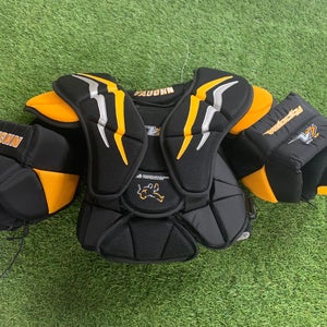 Intermediate Small Vaughn Velocity V7 XF Int Goalie Chest Protector (Used)