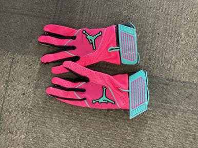 Used Jordan BB/SB Batting Gloves Neon Pink 2X 11614-S000220664