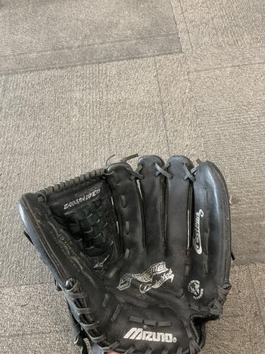 Used Mizuno SUPREME FASTPITCH BB/SB Glove RH Throw Black 13" 11614-S000220629