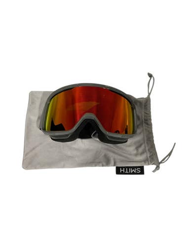 Used Smith Snow Goggles Adult Grey 11847-S000029074