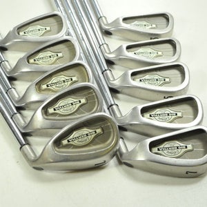 Callaway Big Bertha X-12 3-PW,SW,LW Iron Set RH Memphis 10 Stiff Steel # 201367