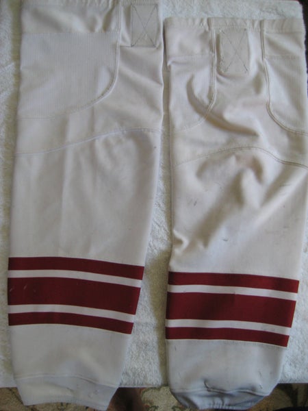 L Senior Reebok Socks Pro Stock (Used). Custom with Velcro/28" Long