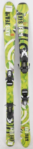 Axis Team Synflex Kids Skis with Bindings - 130 cm Used