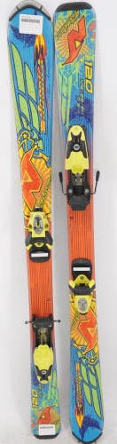 Nordica Team Fire Arrow Kids Skis with Bindings - 120 cm Used