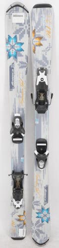 Nordica Cinnamon Girl Kids Skis with Bindings - 120 cm Used