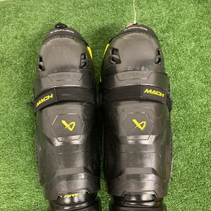 Senior Bauer Mach Shin Pads 13" (Used)