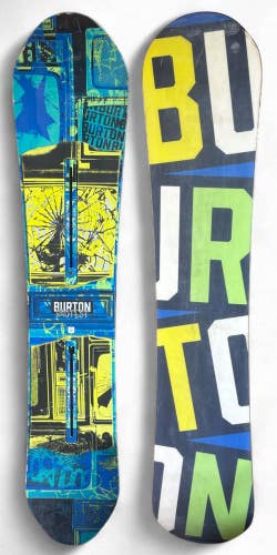 PRE-OWNED JR KIDS' BURTON "PROTEST" CAMBER SNOWBOARD 142CM