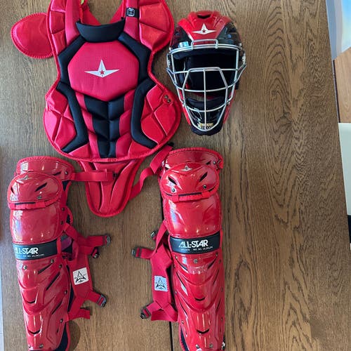 All Star System 7 Axis Catcher's Set (New)