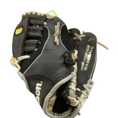 Used Wilson A200 BB/SB Glove RH Throw Black 10 1/2" 11479-S000402678