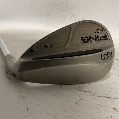 Used Ping M/B BLACK DOT Golf Wedge Mens RH 52 Degree 11855-S000190183