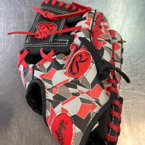 Used Rawlings WPL105B BB/SB Glove RH Throw Grey 10 1/2" 11868-S000065173