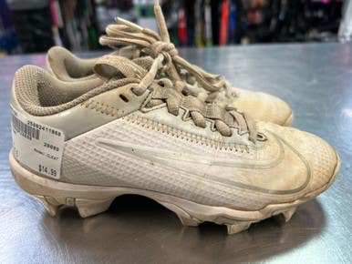 Used Nike CLEAT BB/SB Cleats White Junior 02.5 11868-S000065158