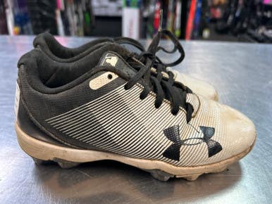 Used Under Armour CLEAT BB/SB Cleats White Junior 01.5 11868-S000065157