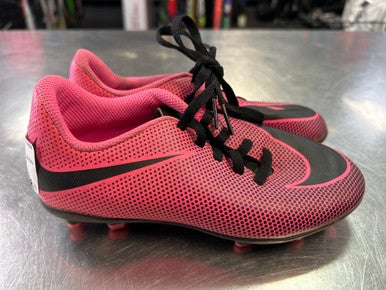 Used Nike Soccer Cleats Pink Youth 13.0 11868-S000065156
