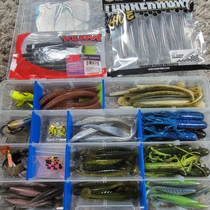 Over 120 baits and terminal tackle