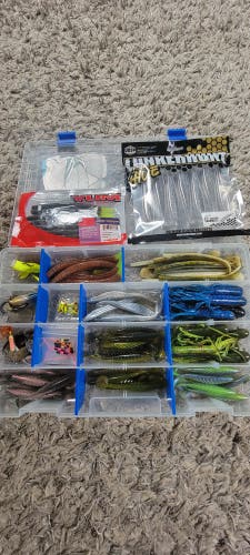 Over 120 baits and terminal tackle