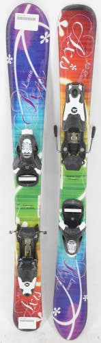Axis Luna Kids Skis with Bindings - 90 cm Used