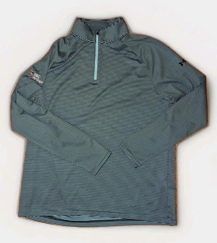 UNDER ARMOUR 1/4 ZIP GOLF PULLOVER XL RBC Heritage Blue PGA Tour Event Tourney