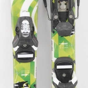 Axis Team Synflex Kids Skis with Bindings - 90 cm Used
