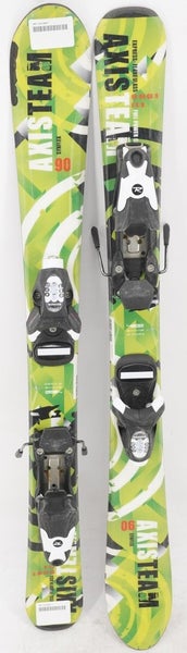 Axis Team Synflex Kids Skis with Bindings - 90 cm Used