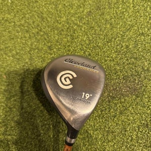 Cleveland Launcher 19* Fairway Wood, Cleveland Launcher Gold Stiff Flex, RH