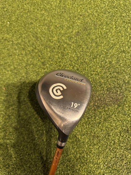 Cleveland Launcher 19* Fairway Wood, Cleveland Launcher Gold Stiff Flex, RH