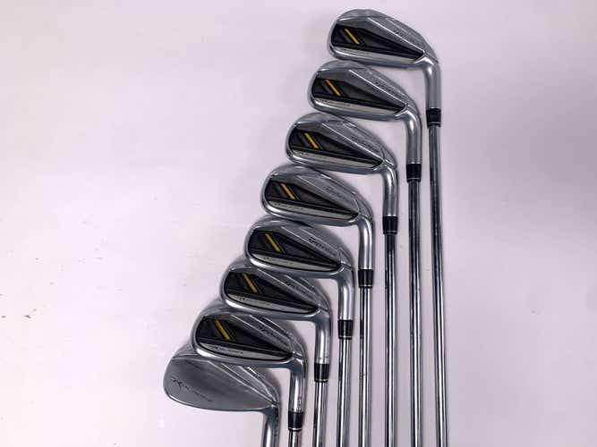 TaylorMade RocketBladez Iron Set 4-PW+GW RocketFuel 85g Regular Steel Mens RH