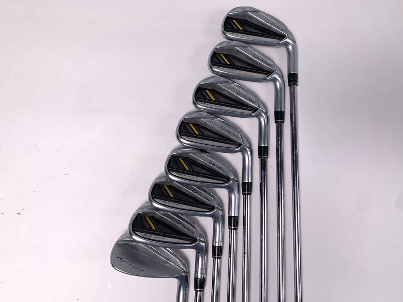 TaylorMade RocketBladez Iron Set 4-PW+GW RocketFuel 85g Regular Steel Mens RH