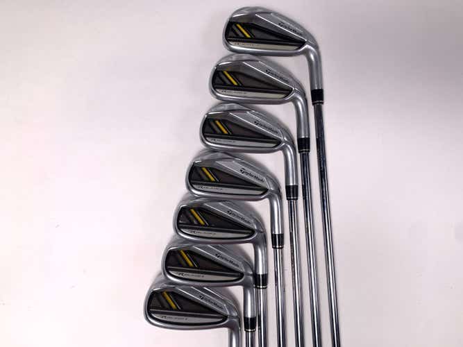 TaylorMade RocketBladez Iron Set 4-PW RocketFuel 85g Regular Steel Mens RH
