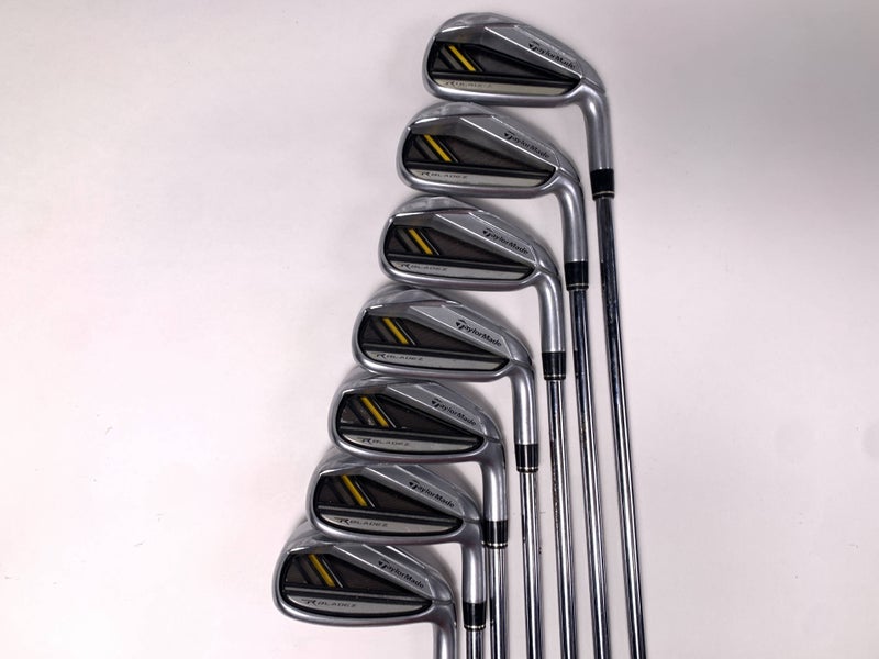 TaylorMade RocketBladez Iron Set 4-PW RocketFuel 85g Regular Steel Mens RH