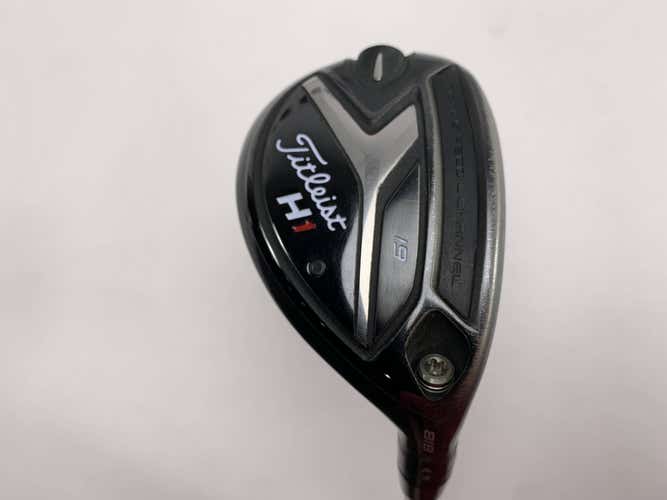 Titleist 818 H1 3 Hybrid 19* Project X Even Flow 6.0 85g Stiff Graphite Mens RH