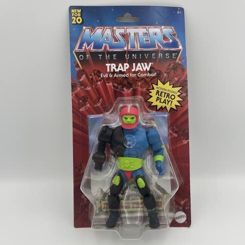 Mattel Collectible - Masters of the Universe Origins Trap Jaw Action Figure NEW