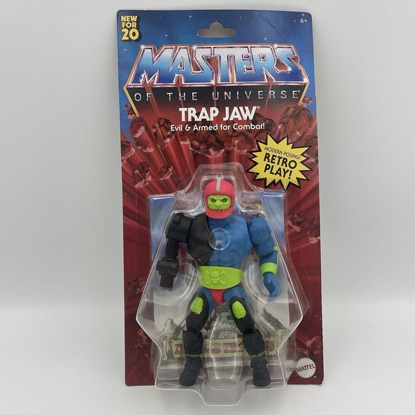 Mattel Collectible - Masters of the Universe Origins Trap Jaw Action Figure NEW